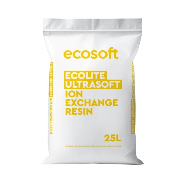 ecost エコスト　ベイジングリキッド　4 Ecosoft Ecolite Ultrasoft strong acid cation exchange resin 25 L